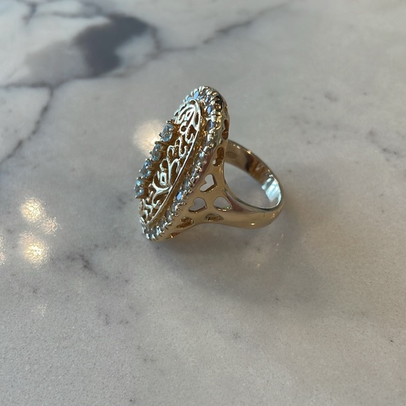 David Sigal Gold Plated Sterling Silver ring - Picture 4 of 7